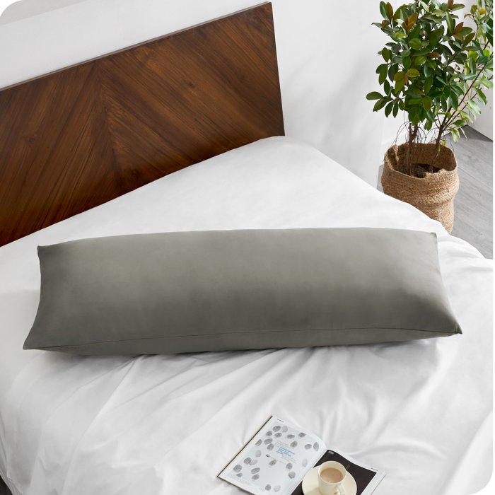 Bare Home Ultra Soft Microfiber Body Pillowcase Zipper Closure